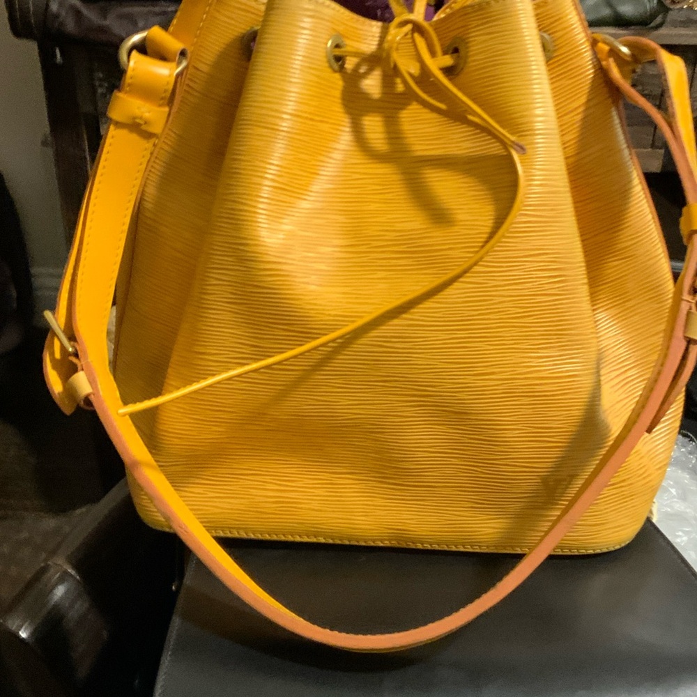 Louis Vuitton Mustard Yellow Shoulder Bag